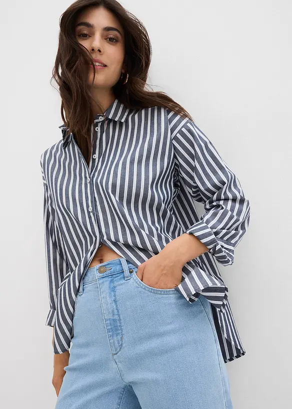 Stretch Mom Jeans High Waist, bonprix