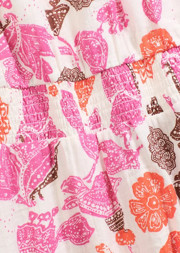 Miniklänning i muslin, bonprix