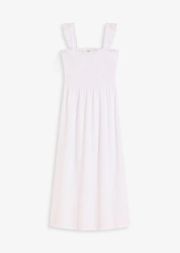 Jerseyklänning med smock, bonprix