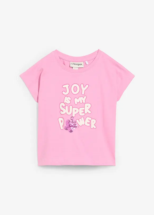 T-shirt i ren ekologisk bomull för barn, bonprix