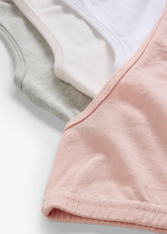 BH-topp med mjuk bomull (5-pack), bonprix