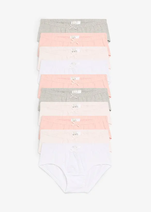 Hipstertrosa med mjuk bomull (10-pack), bonprix