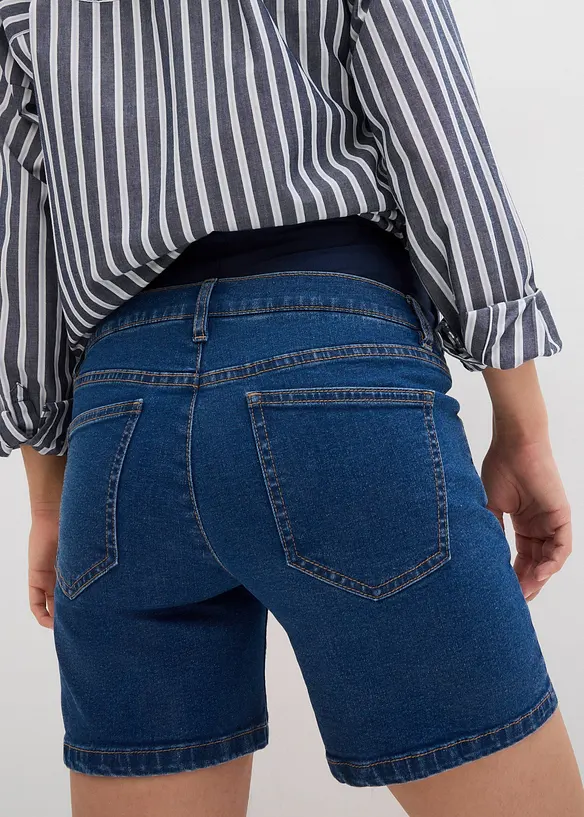 Mammashorts av stretchig bomullsdenim, bonprix