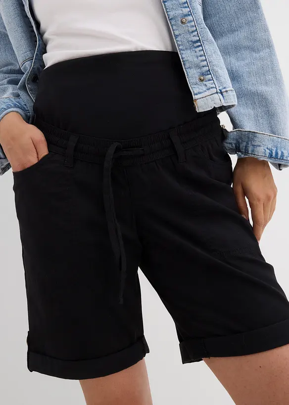 Uppvikbara mammabermudas, bonprix