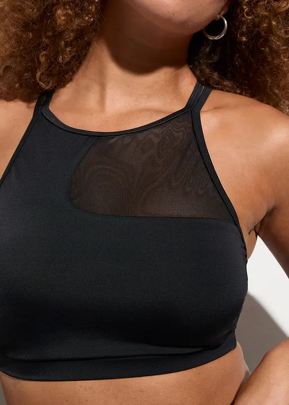 Bikini med BH-topp (2 delar) med återvunnen polyamid, bonprix