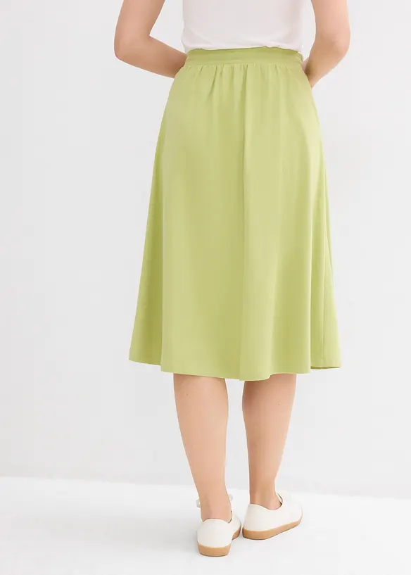 Jerseykjol av bomullsmix, bonprix