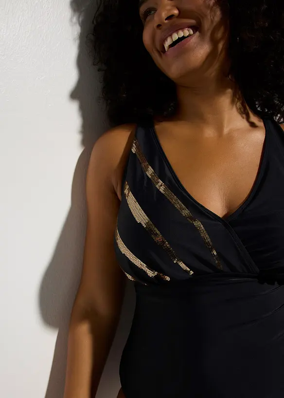 Baddr&auml;kt med paljetter, bonprix