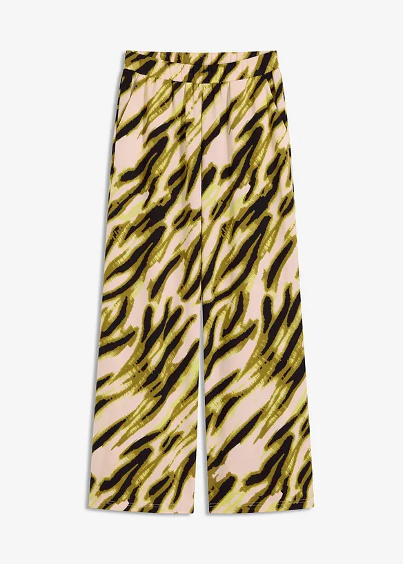 Jerseybyxa med struktur, bonprix