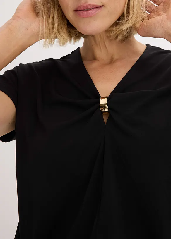 Topp med dekorativ ring, bonprix
