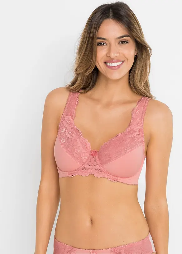 Minimizer-BH med vadderade axelband (2-pack), bonprix