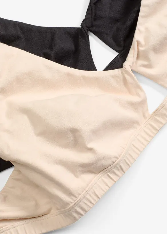 Bralette i bomull (2-pack), bonprix
