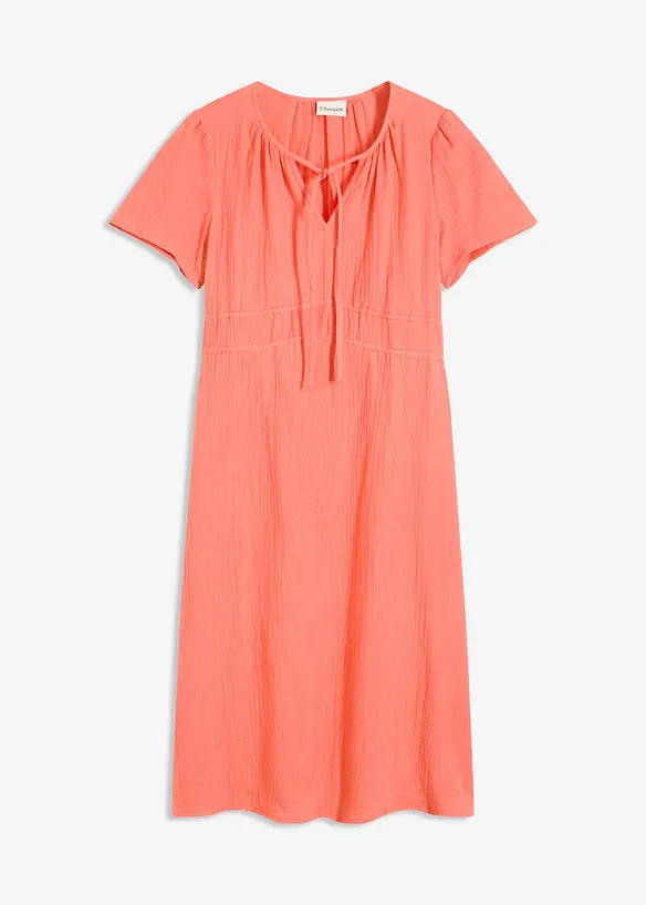 Tunikaklänning i muslin, bonprix