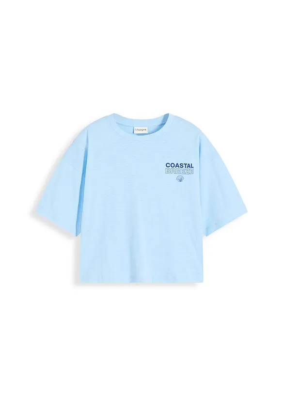 Oversizetopp av ren ekologisk bomull, bonprix