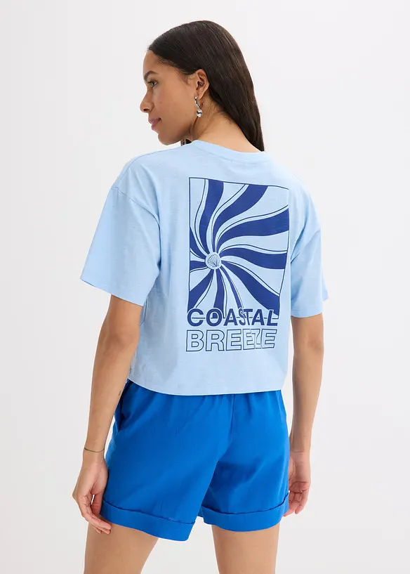 Oversizetopp av ren ekologisk bomull, bonprix