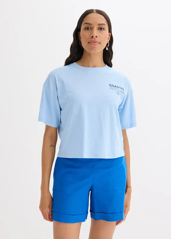 Oversizetopp av ren ekologisk bomull, bonprix