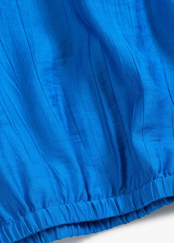 Kortärmad blus av mjuk viskosmix, bonprix