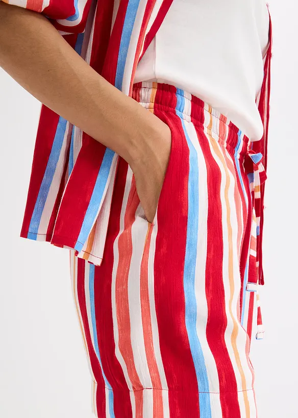 Shorts i dra på-modell av tunn viskos, bonprix