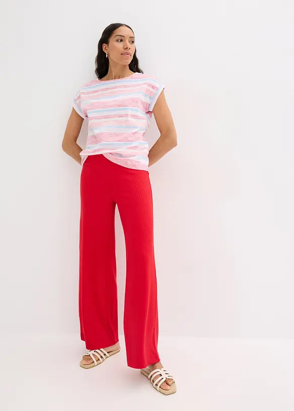 T-shirt i ren ekologisk bomull, bonprix