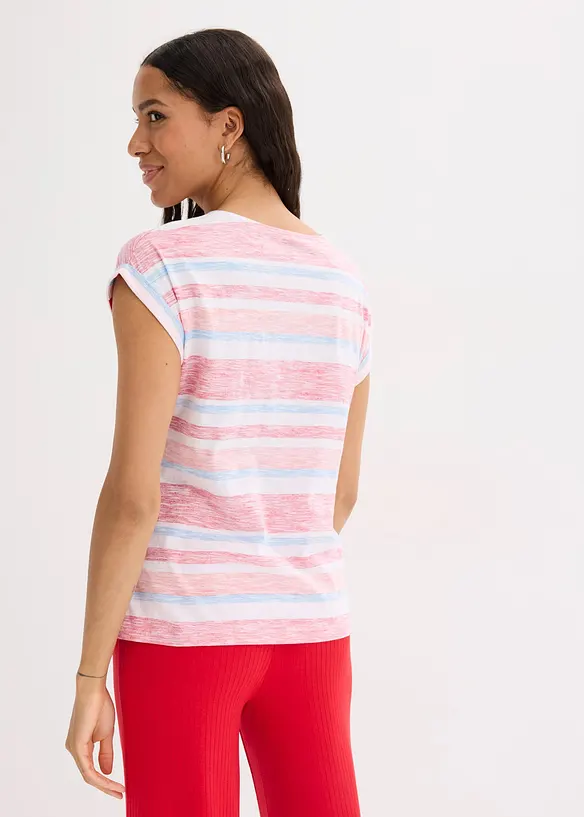 T-shirt i ren ekologisk bomull, bonprix