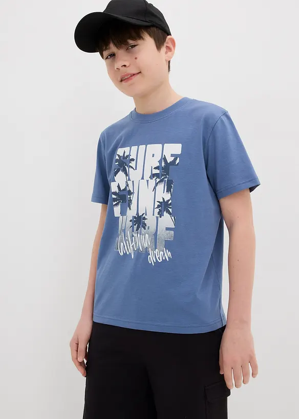 T-shirt i ekologisk bomull för barn, bonprix