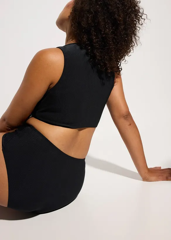 Bikini med BH-topp och återvunnen polyester (2 delar), bonprix