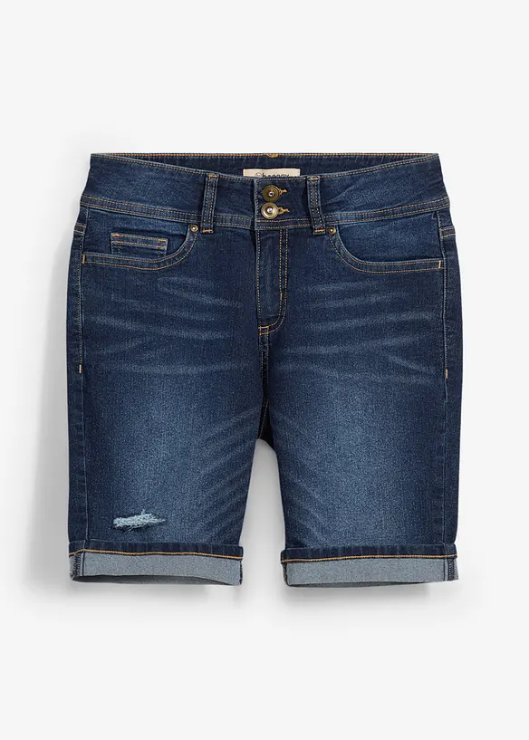 Jeansshorts Mid Waist, bonprix