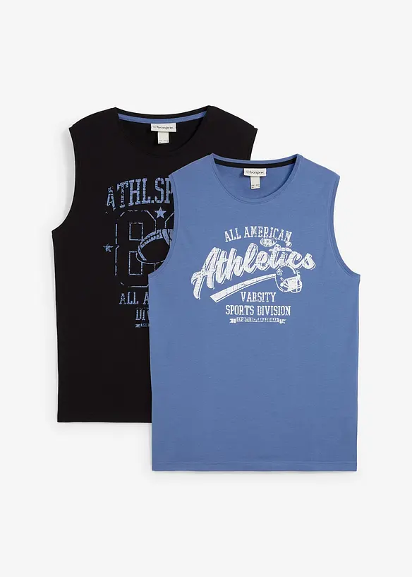 Linne (2-pack) av bomull, bonprix