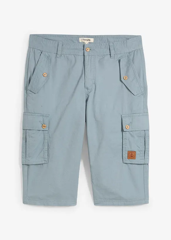 Cargoshorts av ren bomull, Regular Fit, bonprix