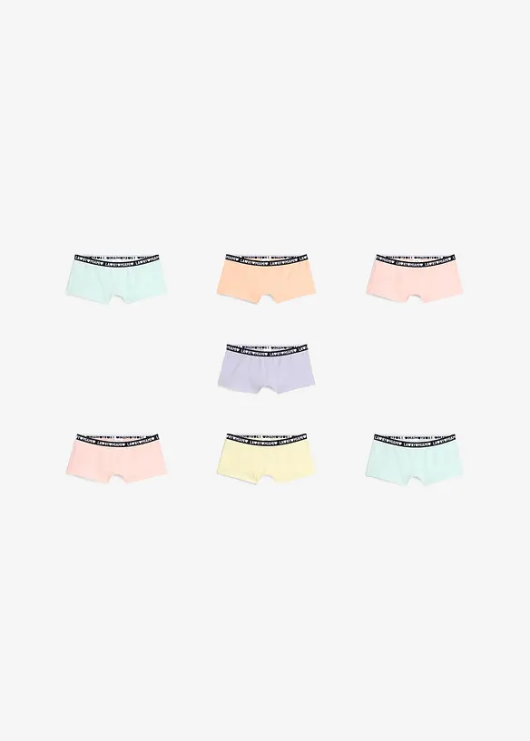 Boxertrosa med mjuk ekologisk bomull (7-pack), bonprix