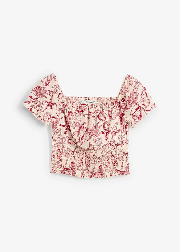 Singoallablus av ren bomull, bonprix