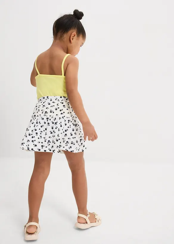 Jerseykjol för barn (2-pack) i ren ekologisk bomull, bonprix