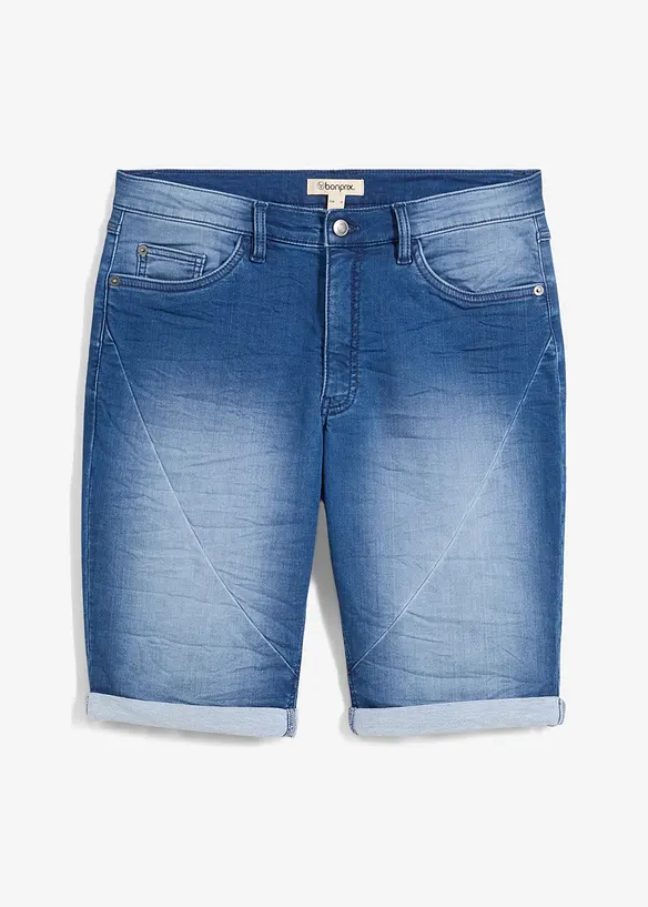 Shorts i sweatdenim, Relaxed Fit, bonprix
