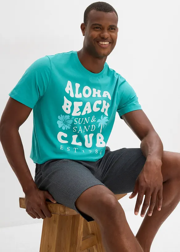 T-shirt av ren bomull, bonprix