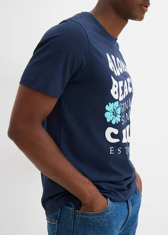 T-shirt av ren bomull, bonprix
