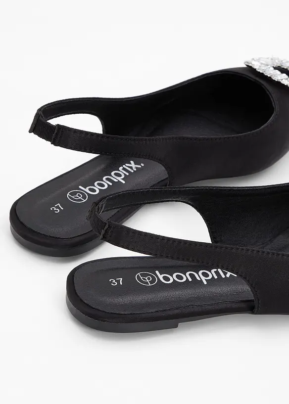 Ballerinaskor med slingback, bonprix