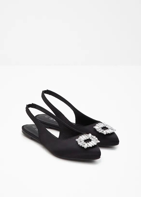 Ballerinaskor med slingback, bonprix