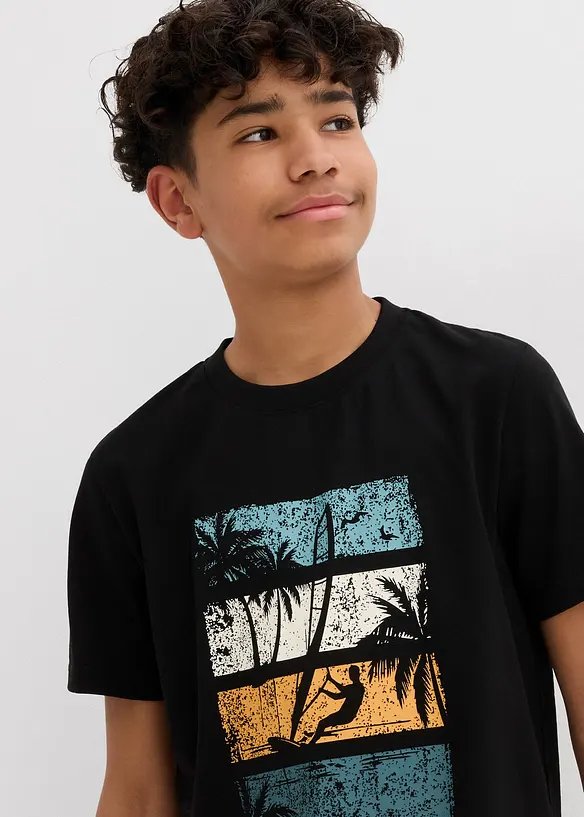 T-shirt av ekologisk bomull, bonprix