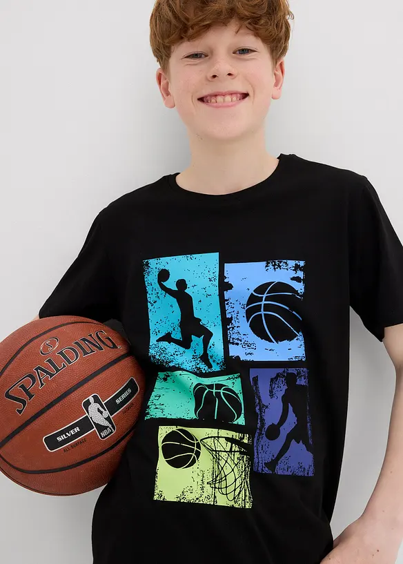 T-shirt i ekologisk bomull för barn, bonprix
