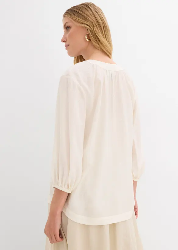 Oversizeblus av mjuk viskosmix, bonprix