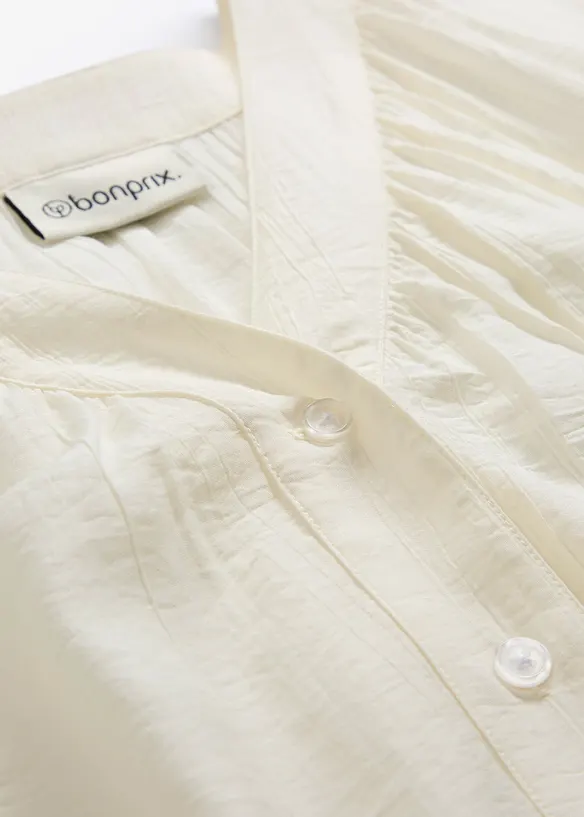 Oversizeblus av mjuk viskosmix, bonprix