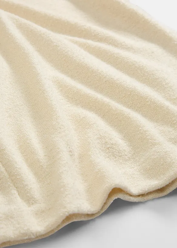 Palazzobyxa i stickat material, bonprix