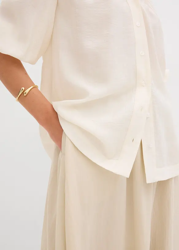 Oversizeblus av mjuk viskosmix, bonprix