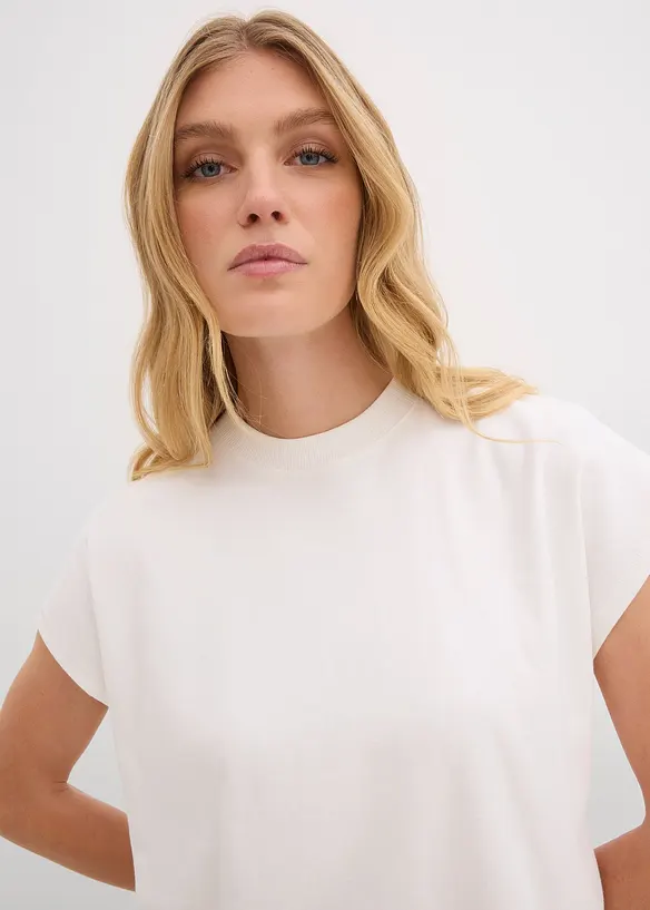 T-shirt i ren ekologisk bomull, bonprix