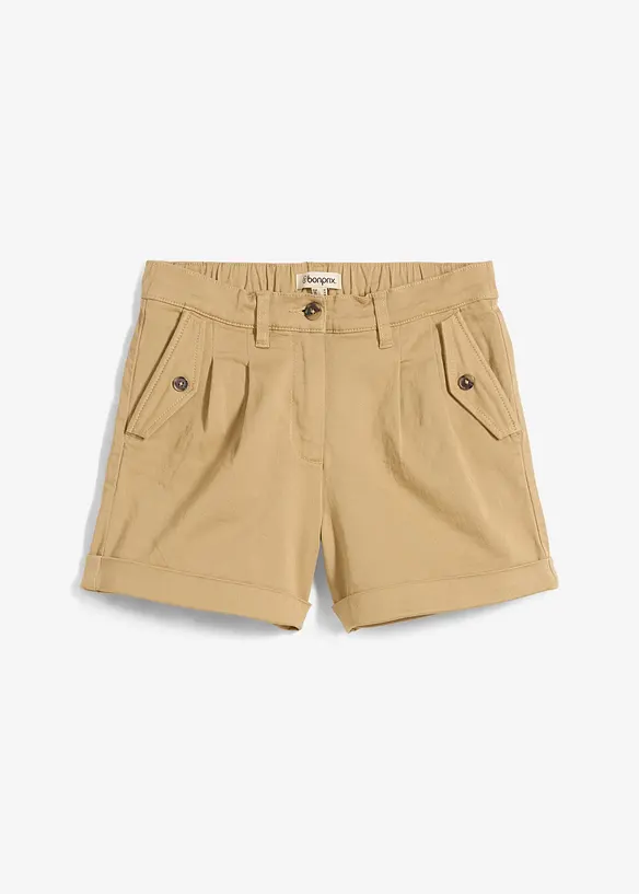 Twillshorts med hög midja, bonprix