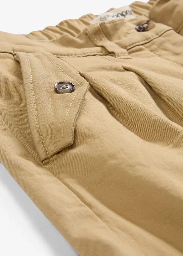 Twillshorts med hög midja, bonprix