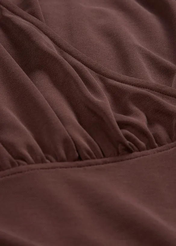 Topp i omlottlook,  av viskosmix med mjukt fall, bonprix