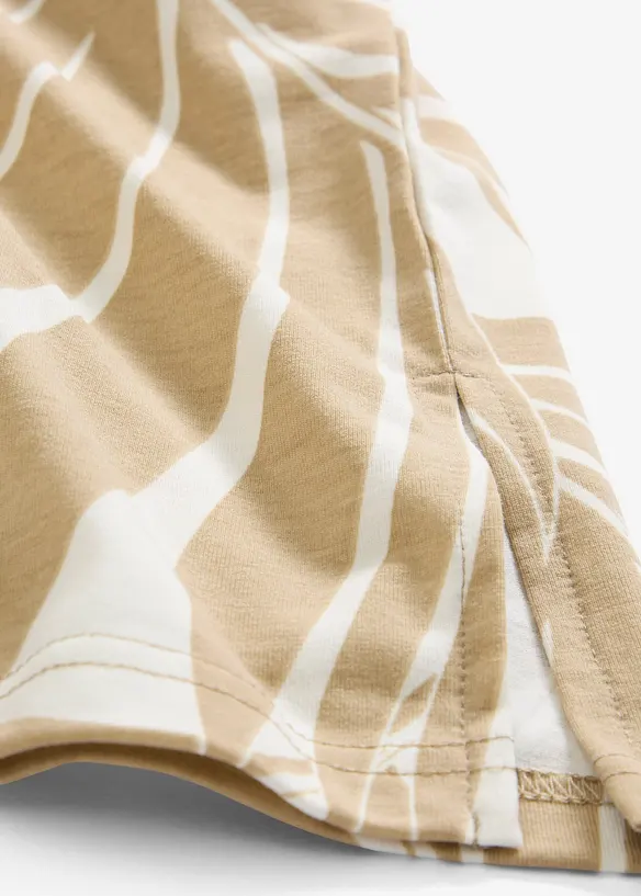 Ärmlös topp med sidslitsar, bonprix