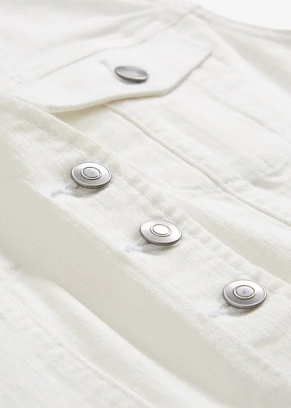 Stretchig jeansväst, bonprix