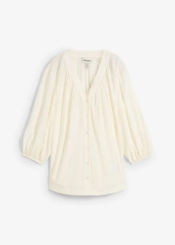 Oversizeblus av mjuk viskosmix, bonprix