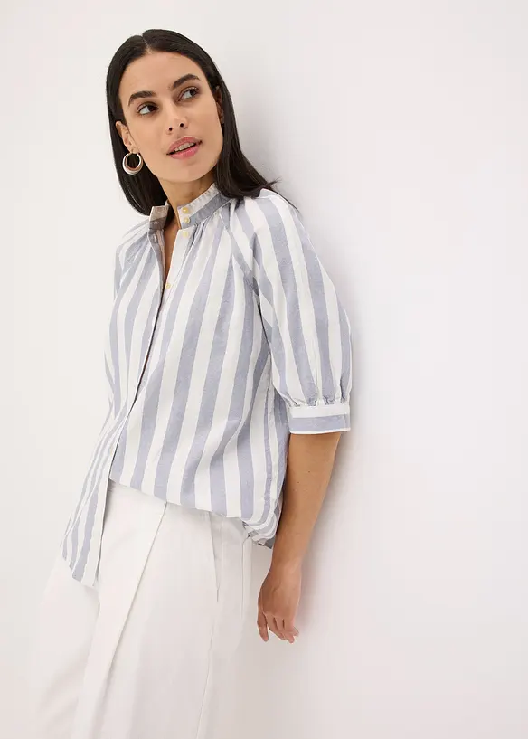 Randig blus, bonprix